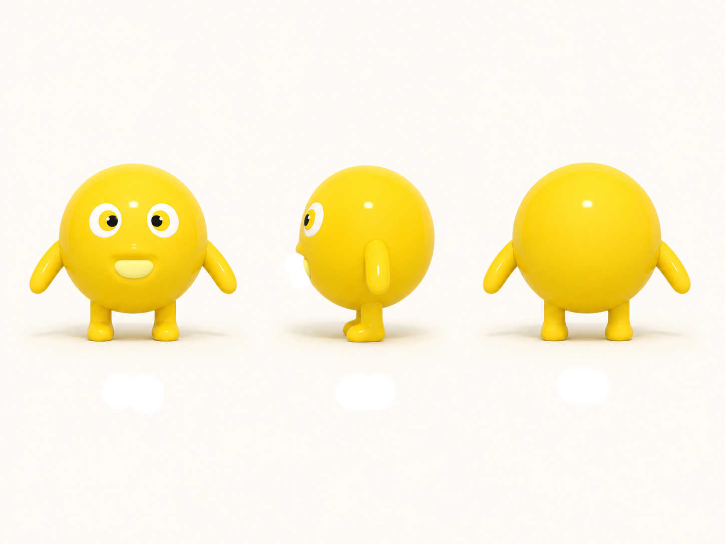 Pickie IP three-view model sheet